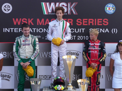 Nr. 1 Giuliano Niceta Italien Nr. 2 Robert Visoiu Rumænien Nr. 3 Nicklas Nielsen Danmark.